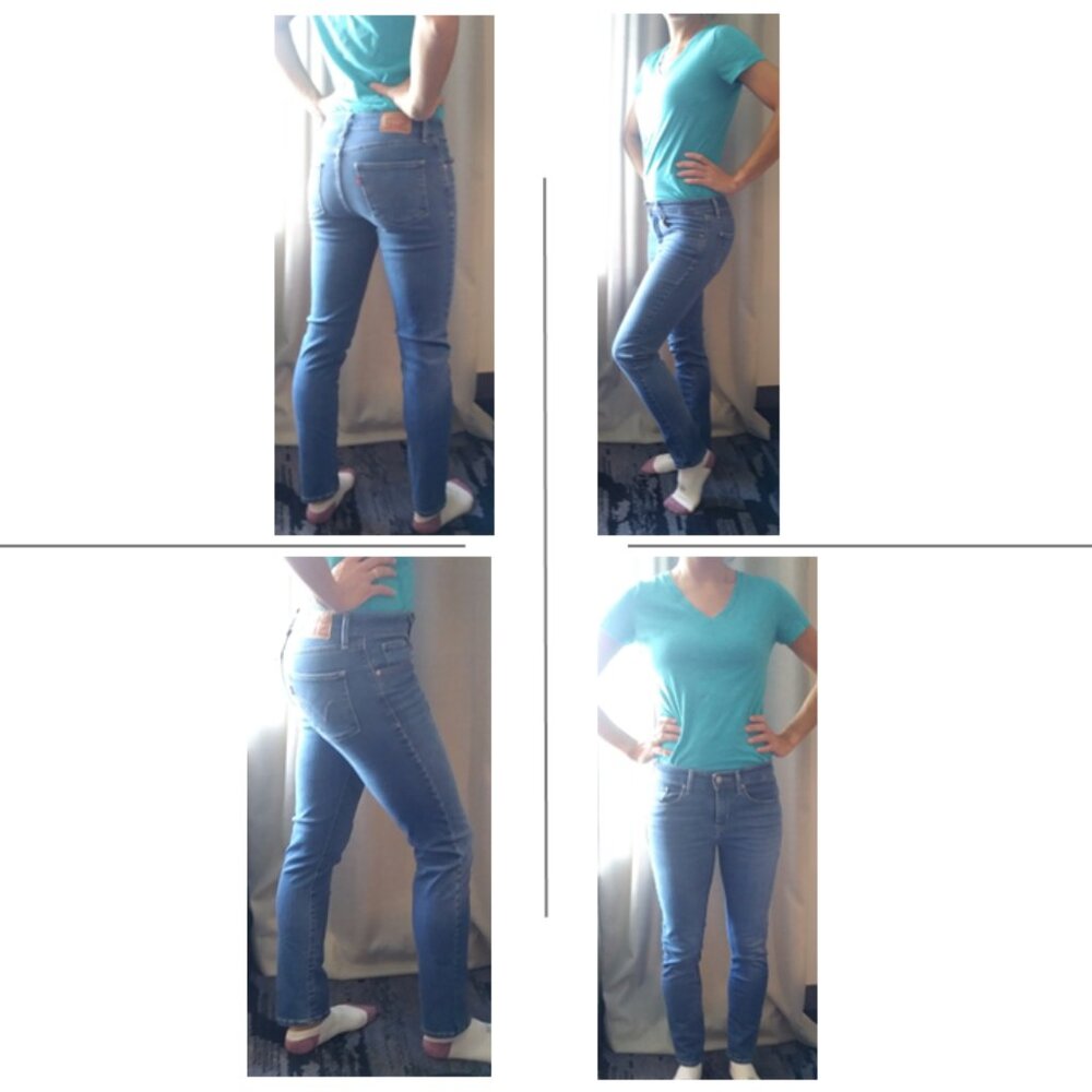 Levi's Classic Mid Rise Skinny Jeans